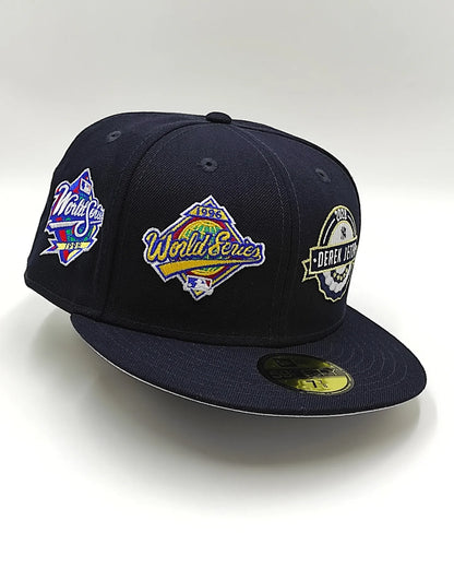New Era 59Fifty MLB New York Yankees Derek Jeter 2021 Hall Of Fame World Series Fitted Hat