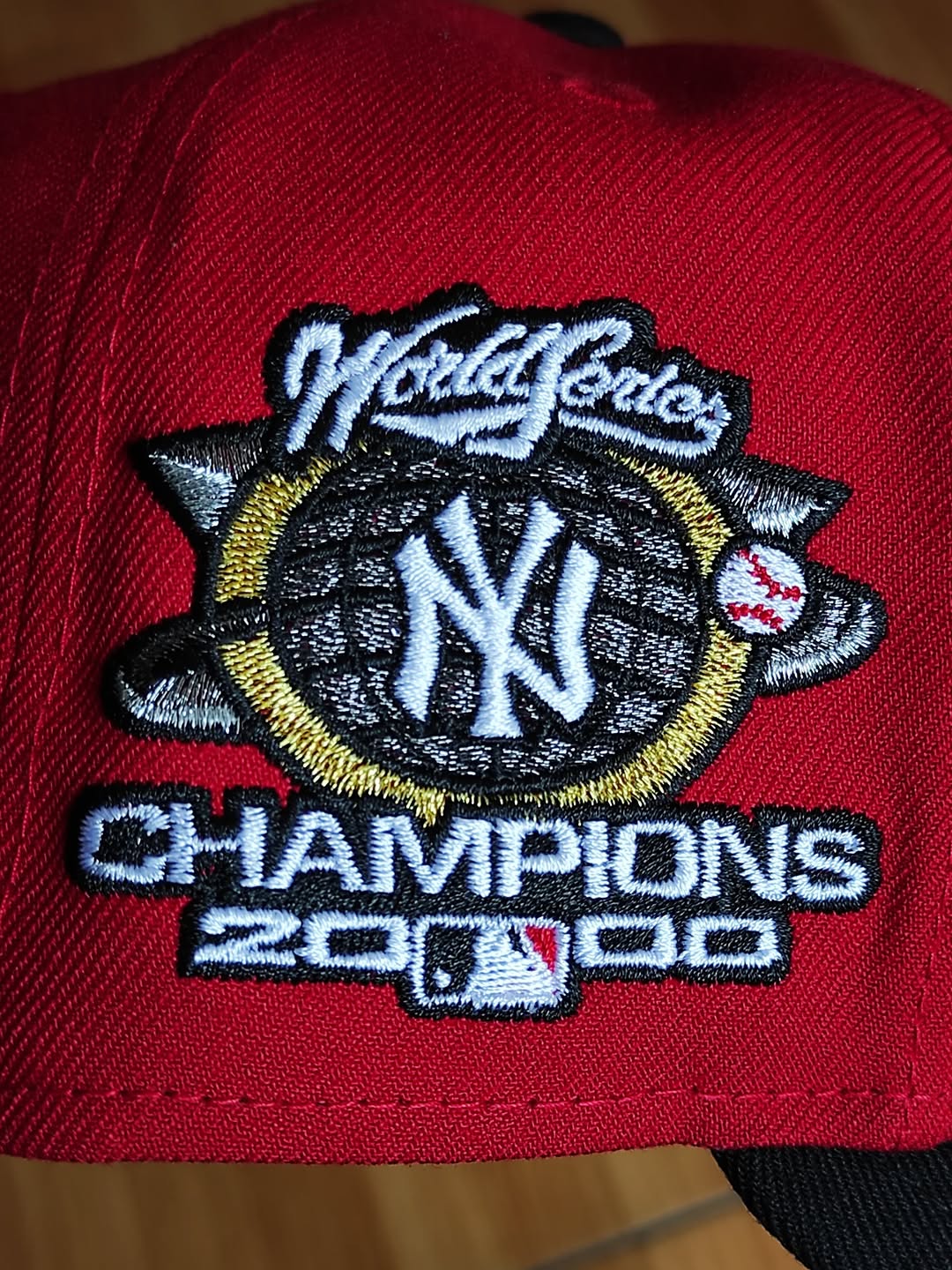 New era New York Yankees Champions 2000 red BLACK  59FIFTY FITTED