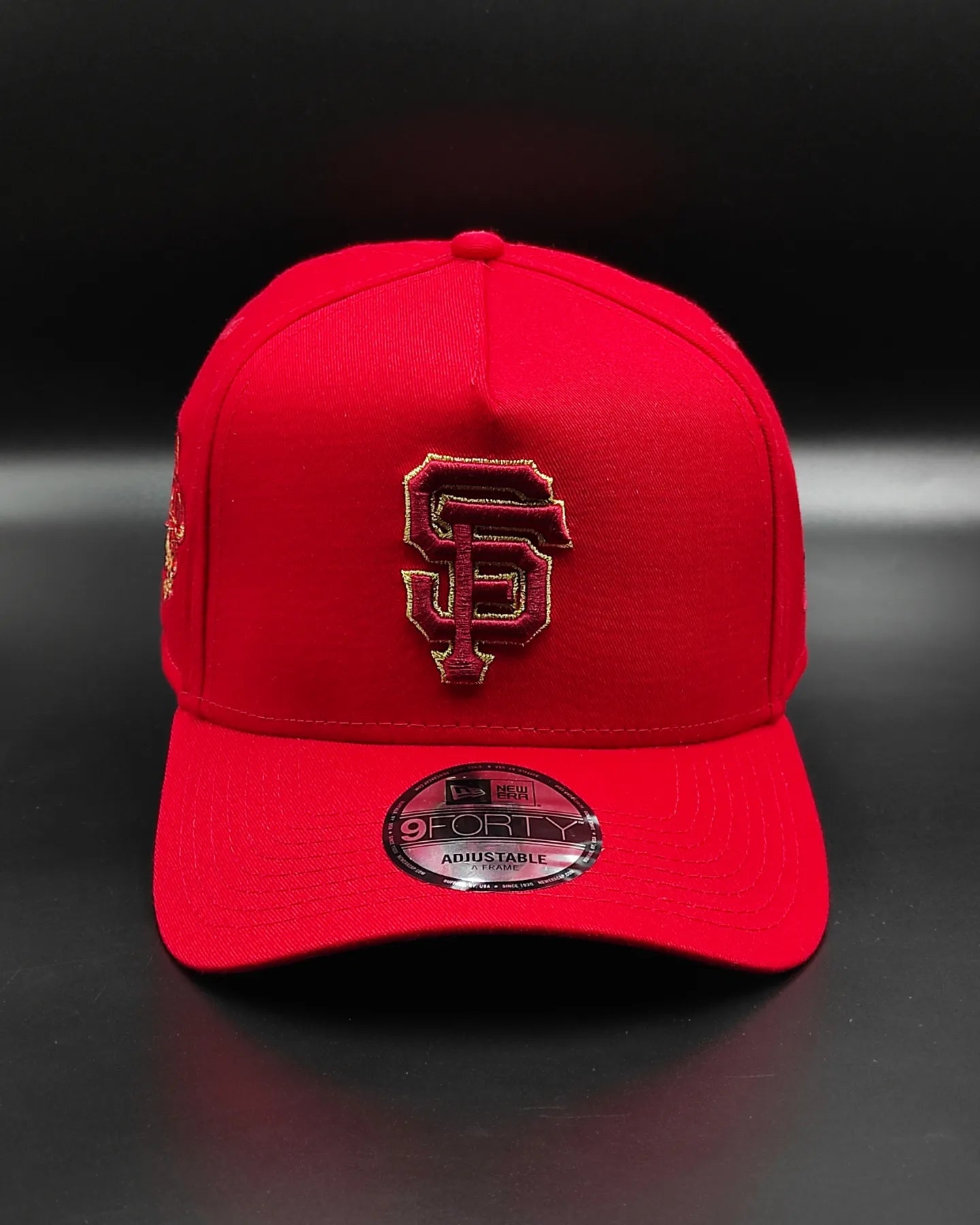 New era San Francisco Gigantes colección año del dragón 9 FORTY AFRAME color rojo🐉🈵