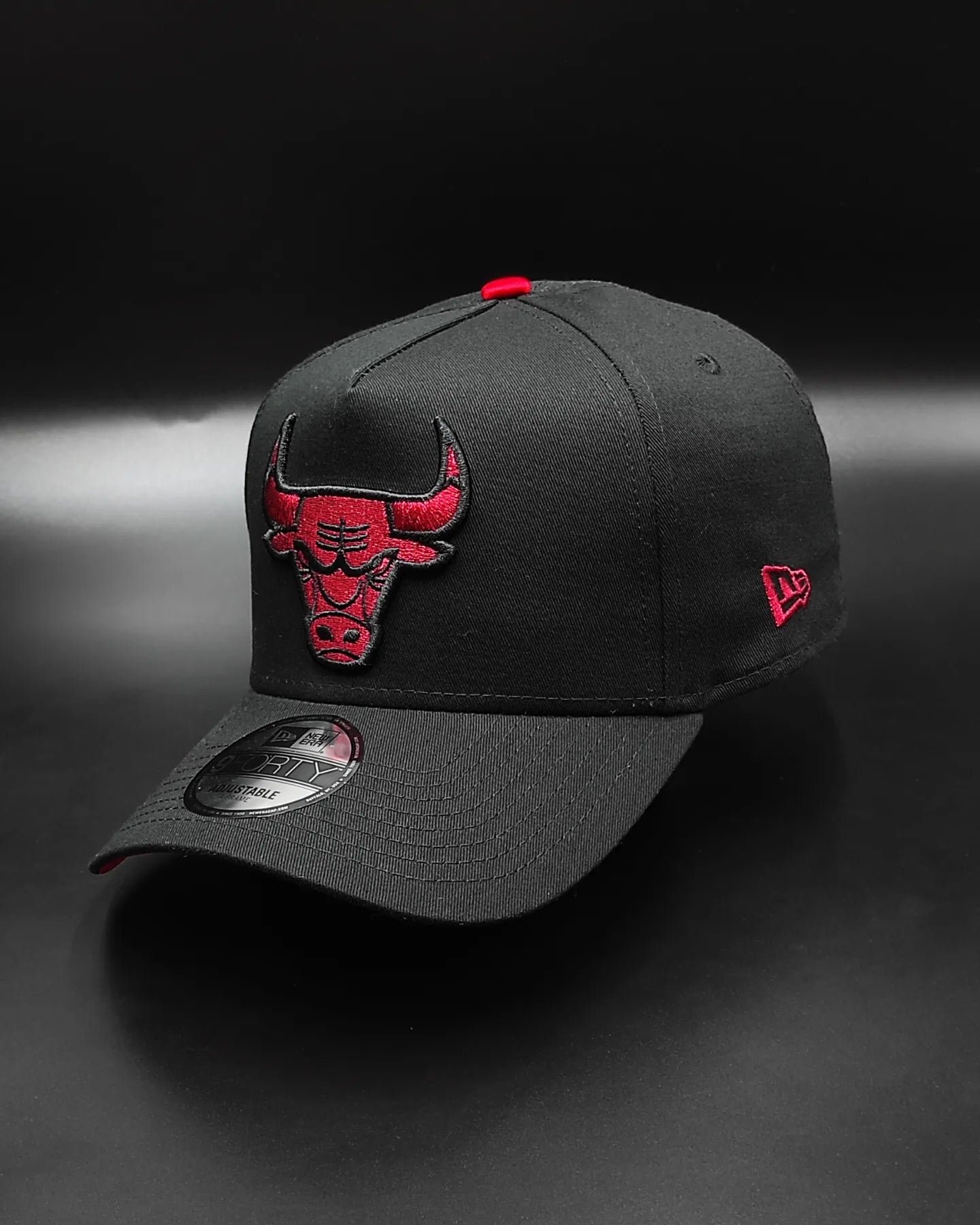 New Era Chicago bulls 'Negro & Scarlet' 9FORTY A-Frame Snapback