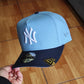 New Era New York Yankees World series 1999 SKY/Blue  Two tone 9FIFTY A-FRAME Snapback