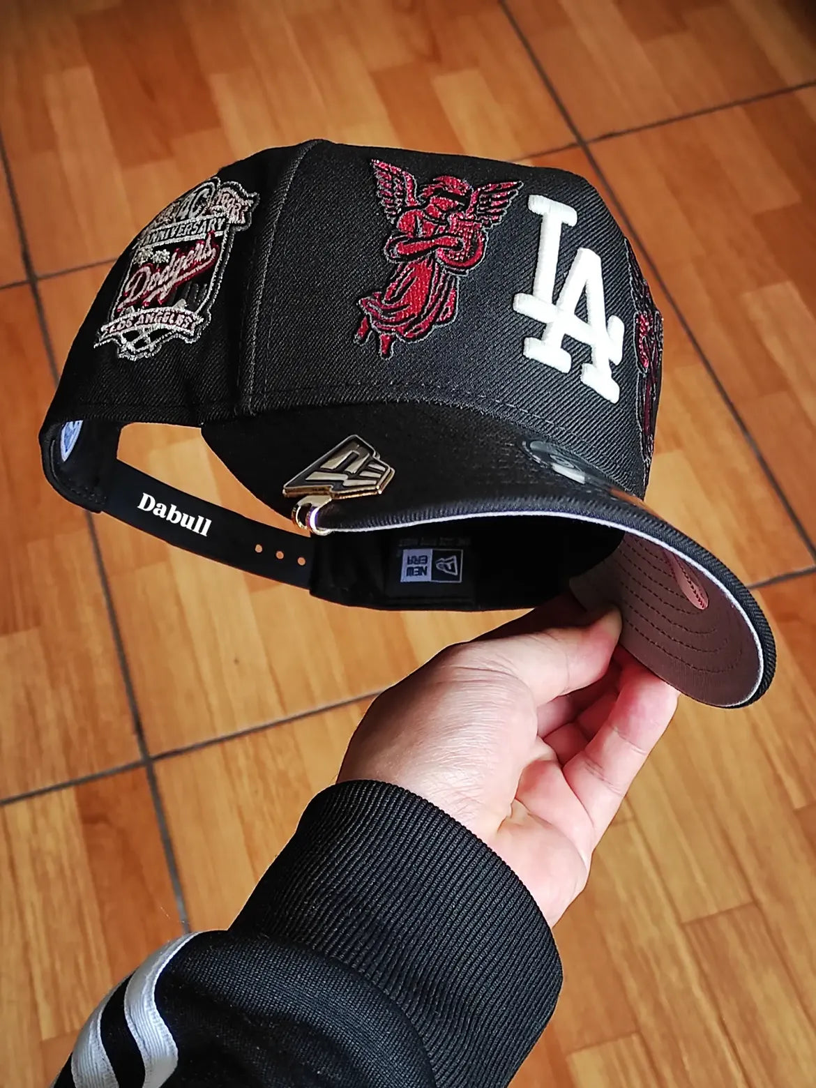 New Era Los Angeles Dodgers 40th Anniversary angels black 9FIFTY AFRAME SNAPBACK