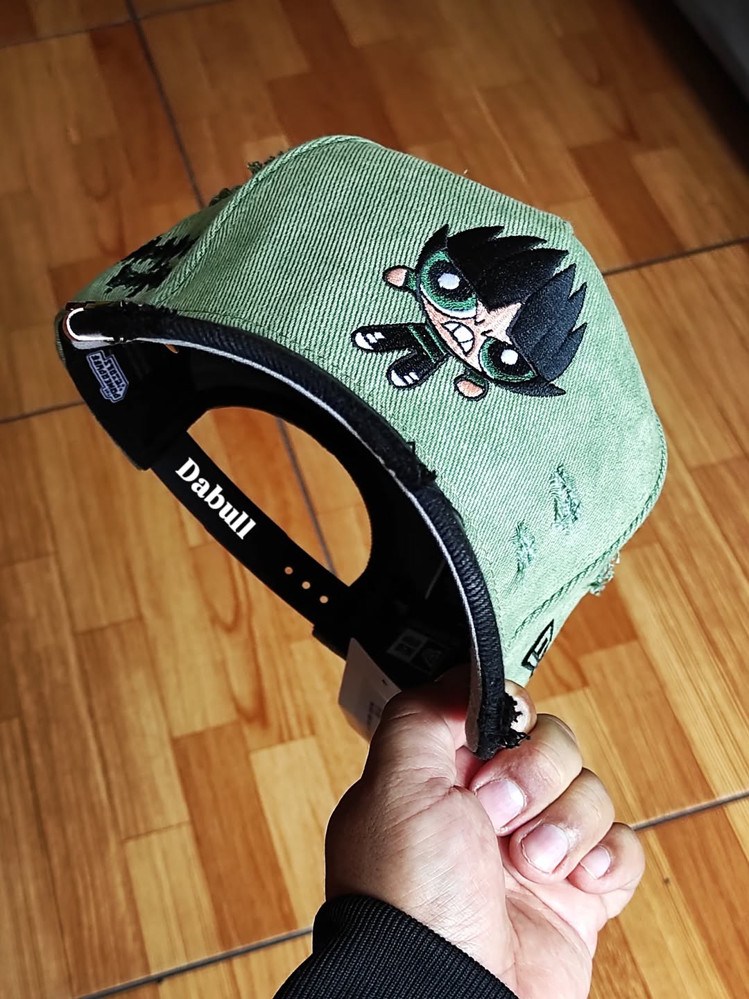 9FIFTY A-Frame Las Chicas Superpoderosas verde con Visera Negra