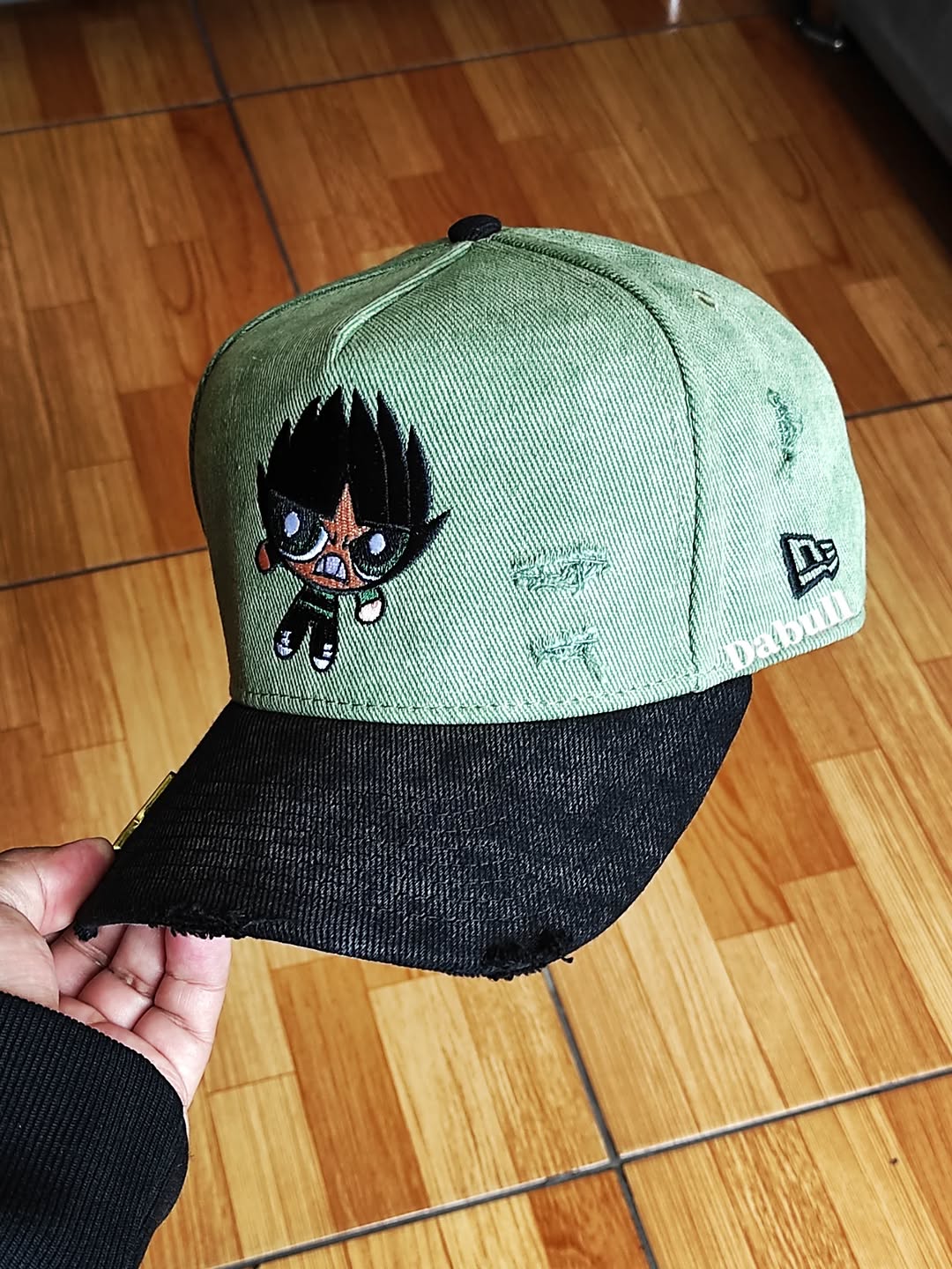 9FIFTY A-Frame Las Chicas Superpoderosas verde con Visera Negra