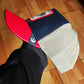Gorra trucker azul marino y roja gallo Shleather Cock The Farm de Goorin Bros