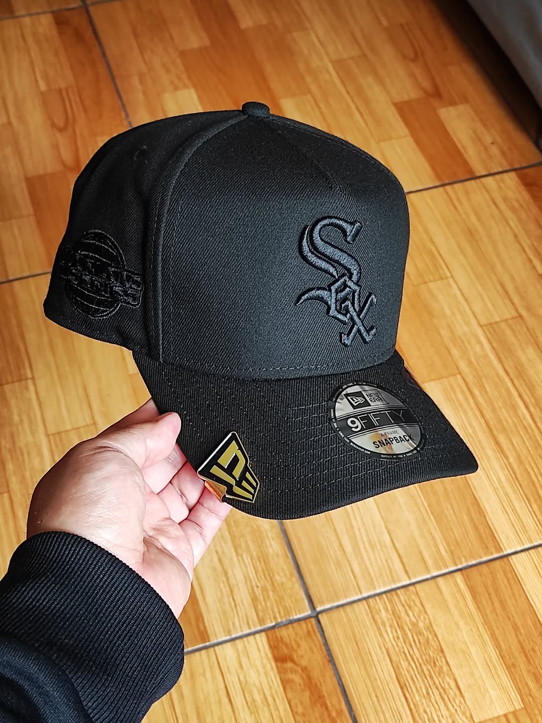 New era chicago white Sox world Series black red 9FIFTY SNAPBACK