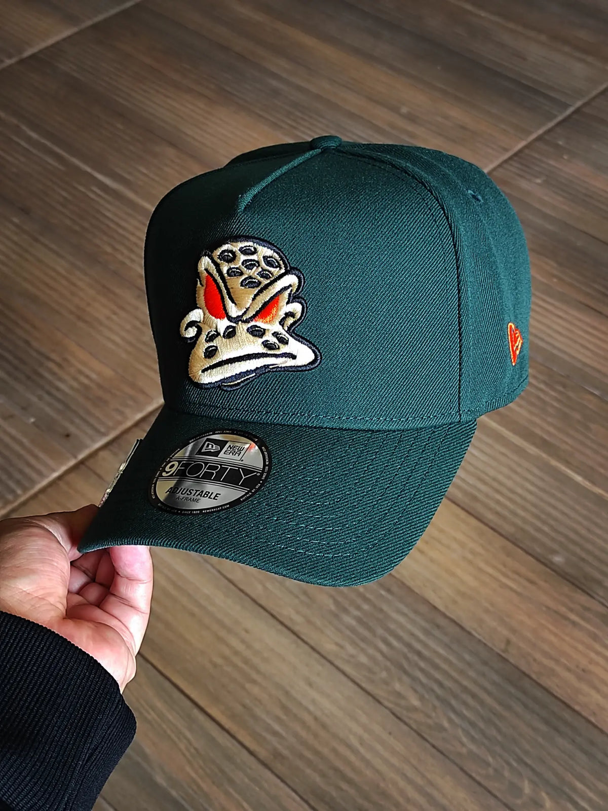 New Era Anaheim Ducks Stanley Cup 2007 Dark Green Prime Edition 9Forty A Frame Snapback Hat