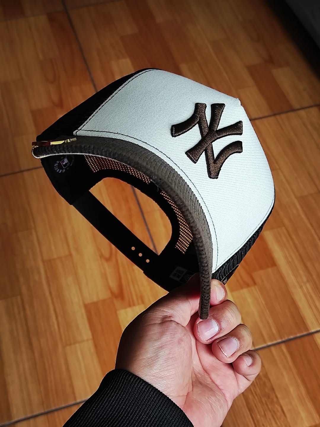 New Era New York Yankees trucker a frame Snapback víscera cord.