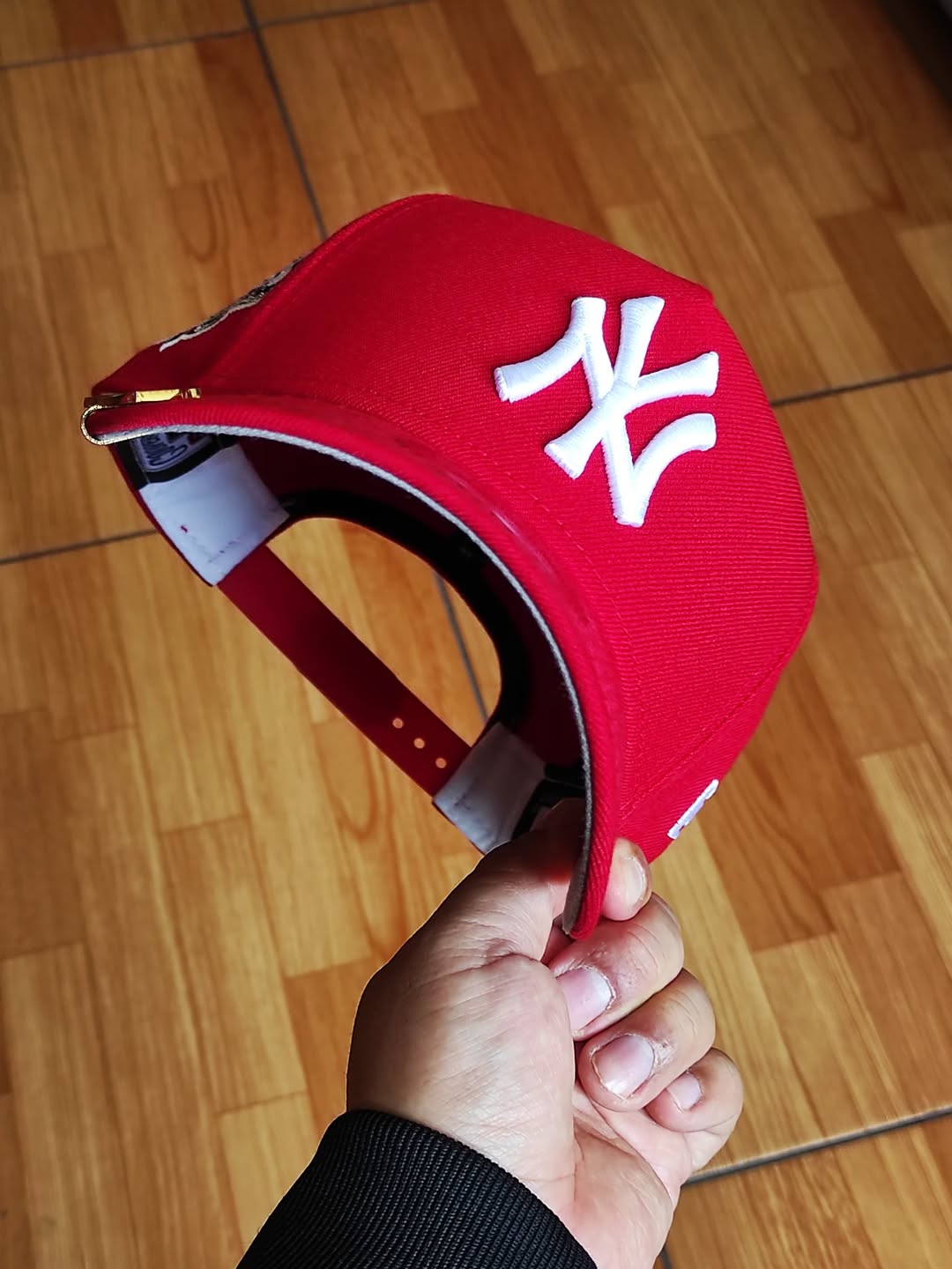 New Era New York Yankees red 9Forty A Frame Snapback Hat