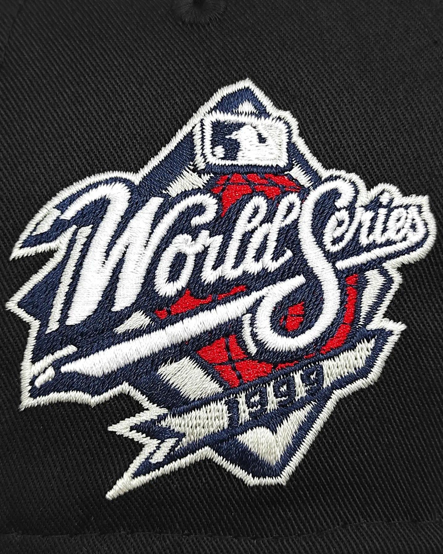 New era New york yankees world series 1999 black throwback edition 9forty aframe snapback hat
