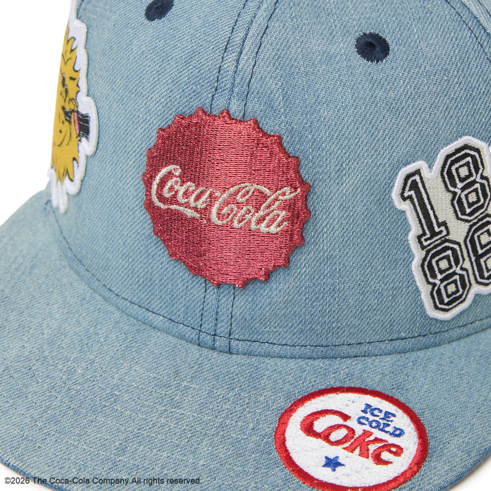 Coca cola x New Era Denim 9FIFTY Snapback