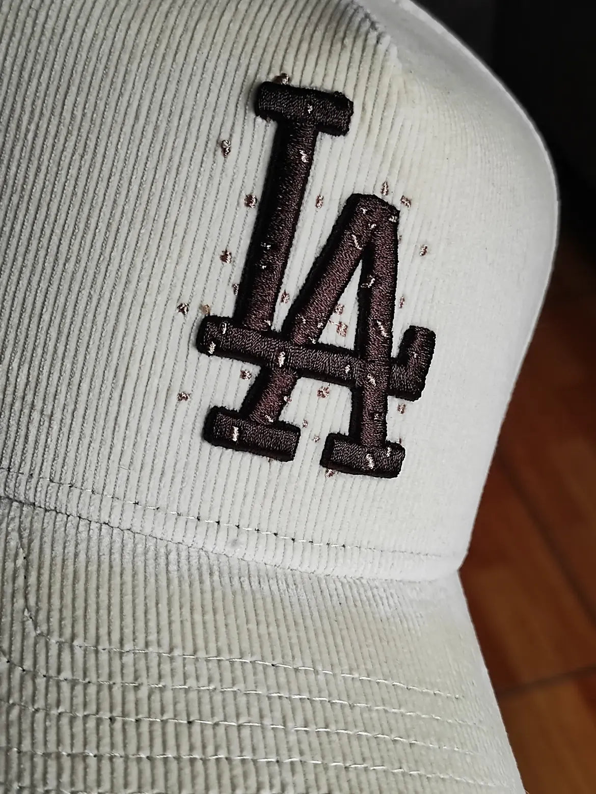 New Era 9FORTY a frame Los Angeles Dodgers 2020 world series champions corduroy Snapback