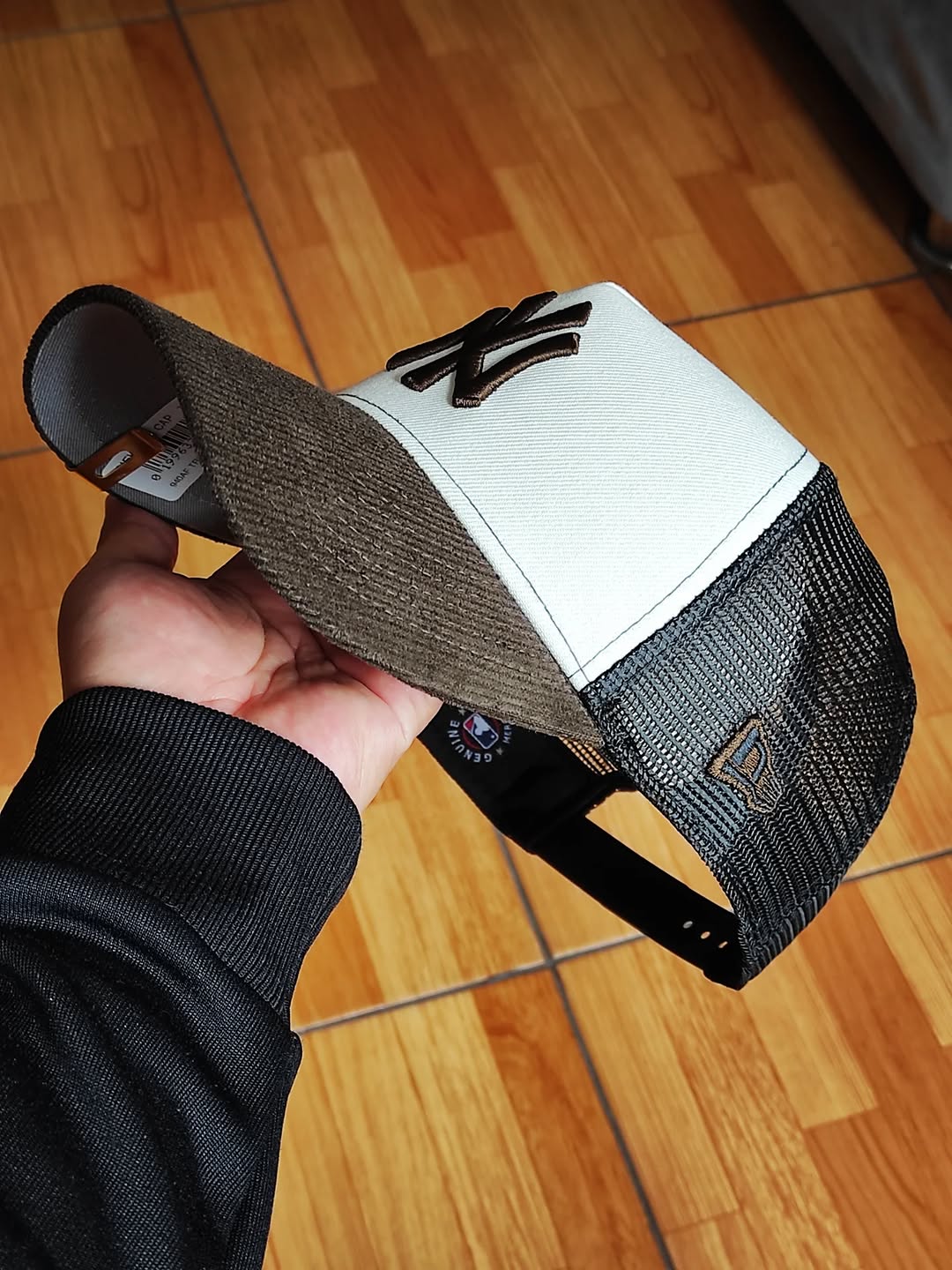 New Era New York Yankees trucker a frame Snapback víscera cord.