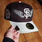 Gorra San Francisco Giants MLB Team Wings 59FIFTY Fitted Marrón Oscuro