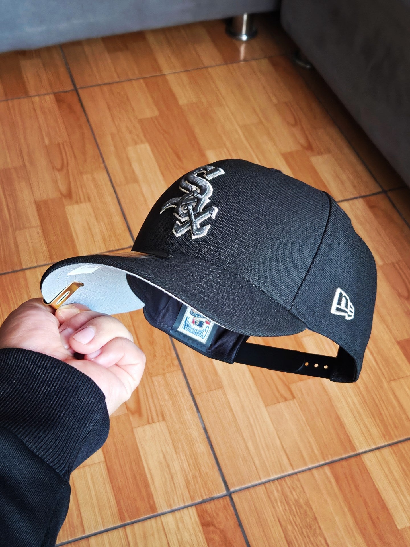 NewEra White Sox World Series Black 9fifty Snapback