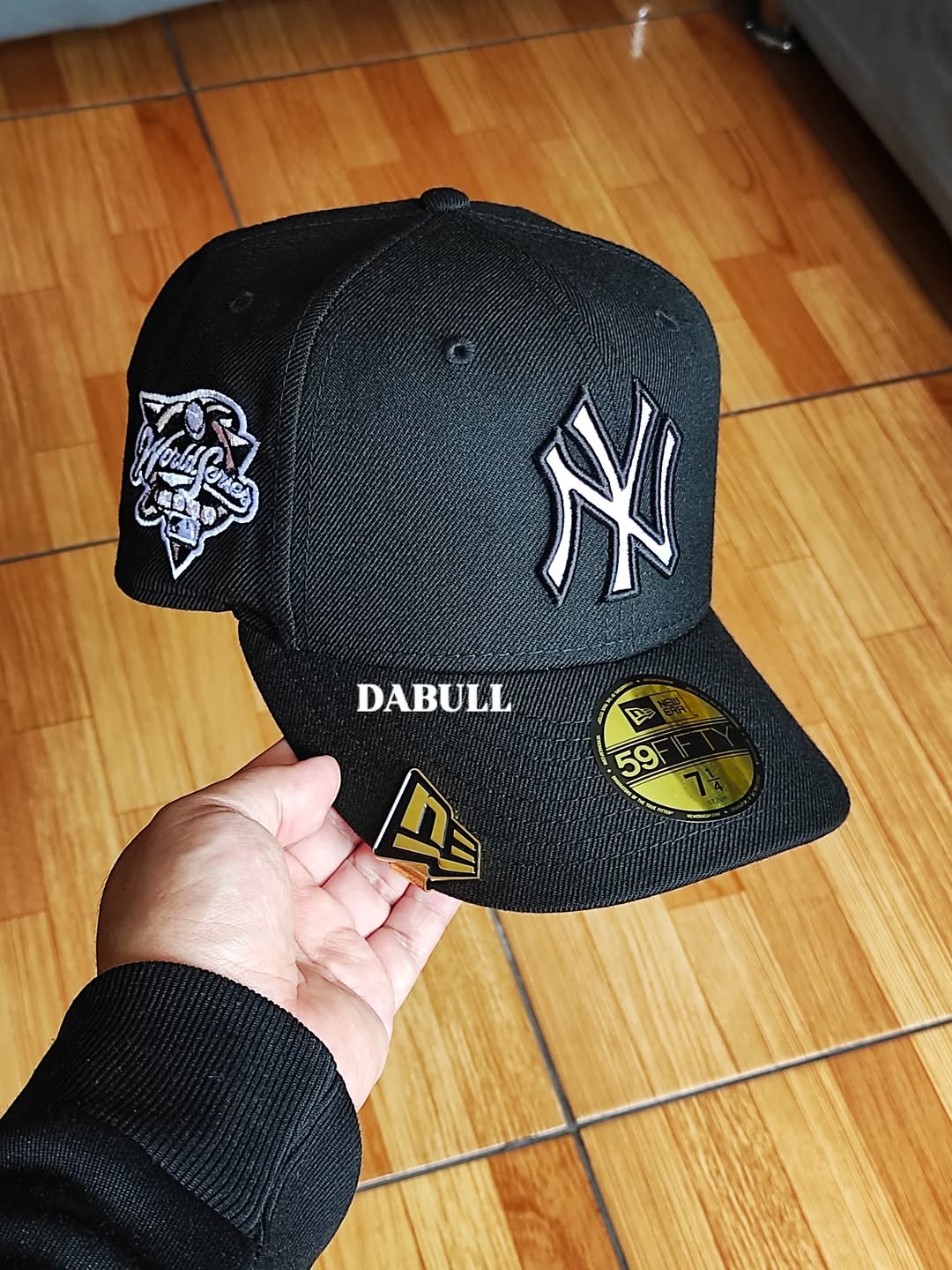 New Era New York Yankees World Series black pink 59fifty