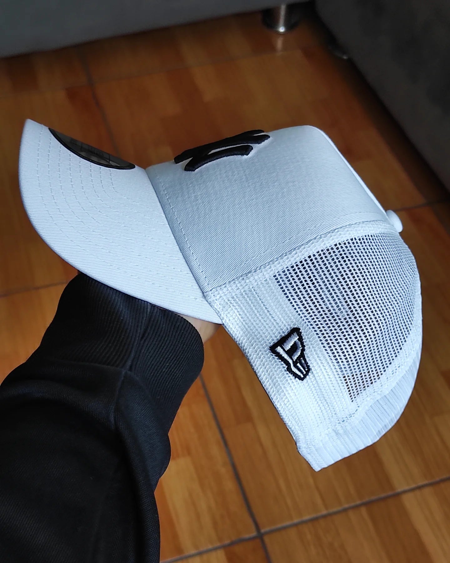 New Era New York Yankees white Trucker a-frame