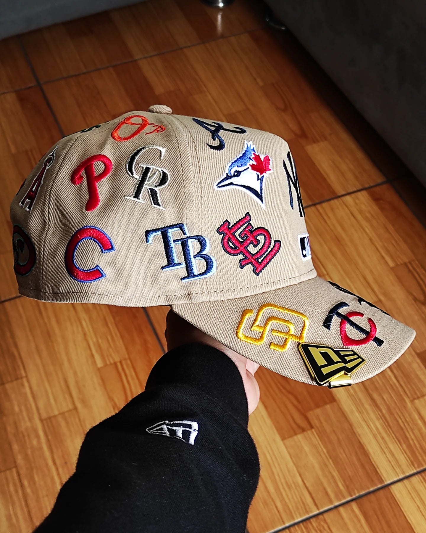 New Era MLB 'All Over' 9FORTY A-Frame Snapback