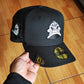 New Era Anaheim Ducks Blackout Glow Wool Edition 59Fifty Fitted Hat