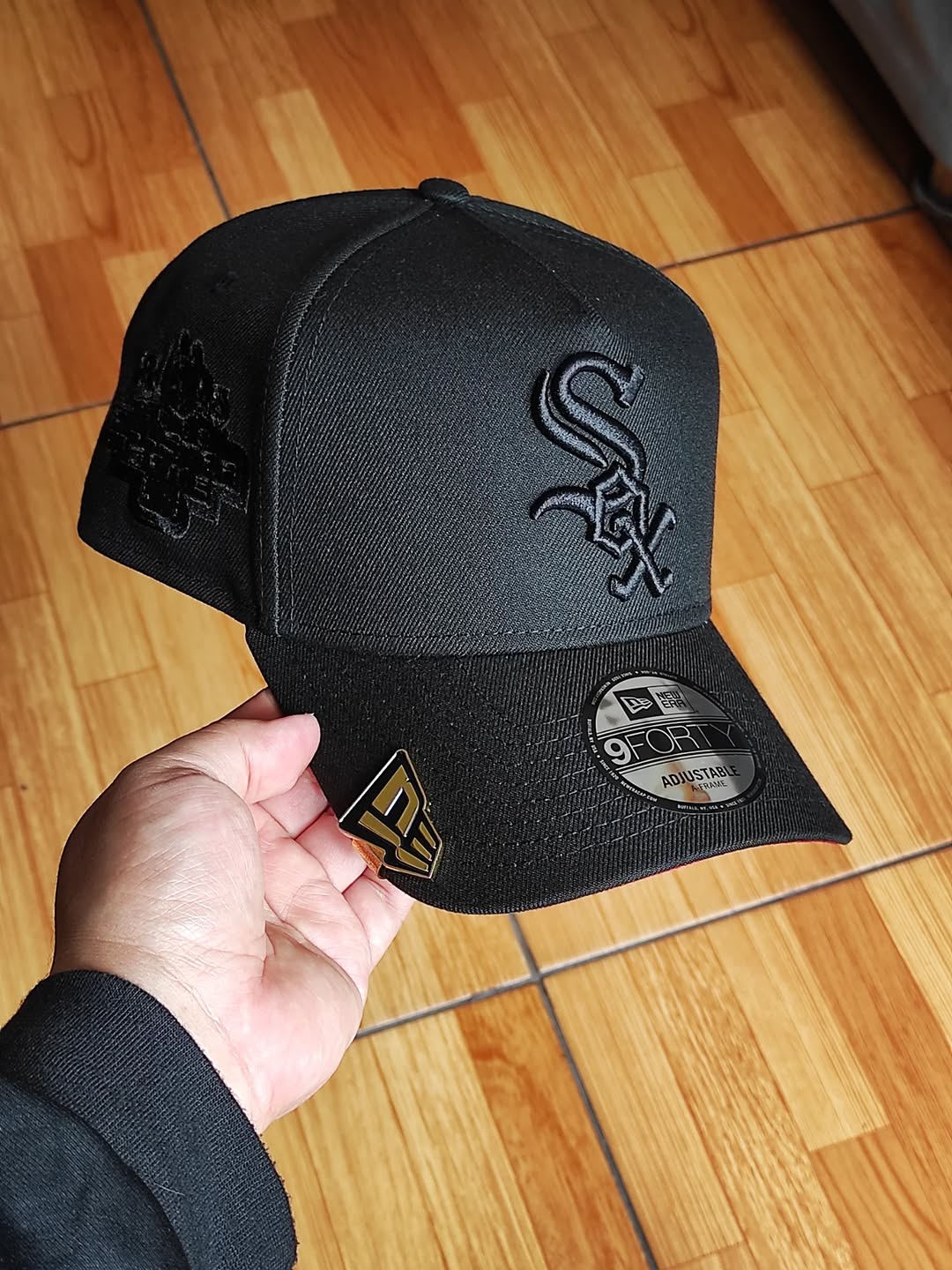 New Era Chicago White Sox All Star Game 2003 Black Out Red Edition 9Forty A Frame SNAPBACK