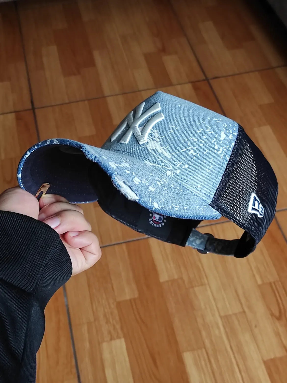 Trucker 9FORTY A-Frame Denim New Era New York Yankees