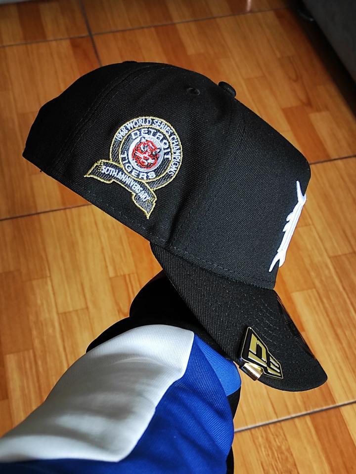 9FIFTY A-FRAME snapback Detroit Tigers 50th aniversario BLACK NewEra