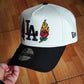 New Era Los Angeles Dodgers World Series Champions 2025 Fire Rose Black Prime Edition 9Forty A Frame Snapback