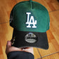 New Era Los Angeles Dodgers DENIM Green 9FORTY A-FRAME Snapback