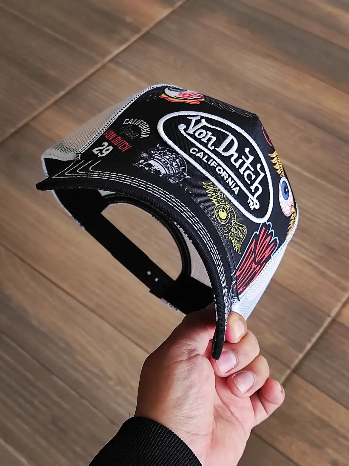 Von dutch trucker cap multilogo Exclusiva