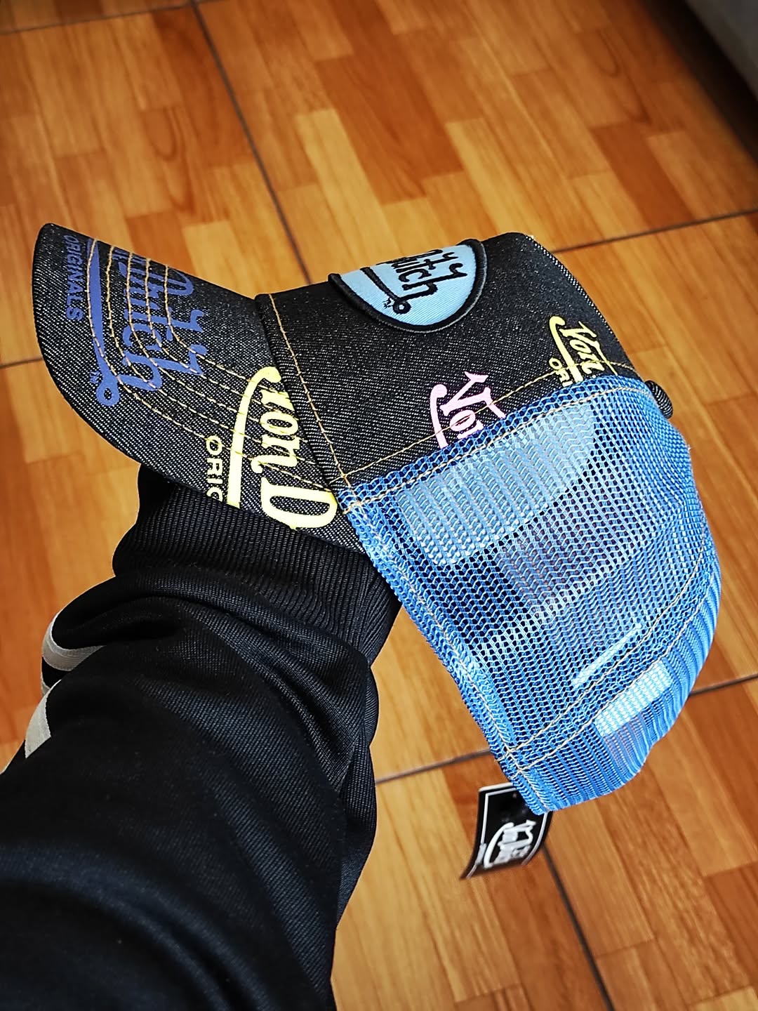 Multilogo Dutch Denim Trucker Hat