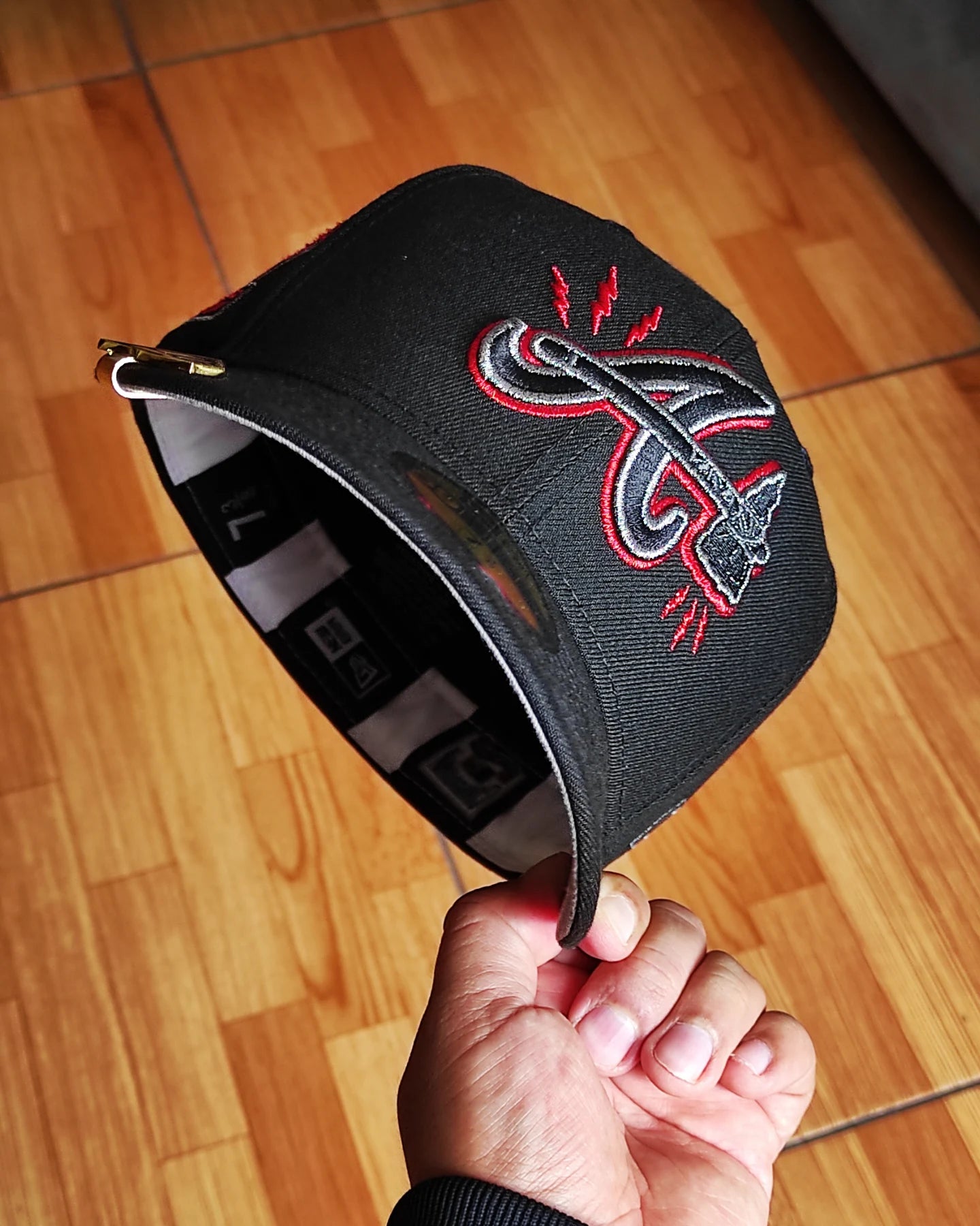 New Era Atlanta Braves World Series 1995 ⚡ Black Edition 59Fifty Fitted Hat