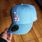 New Era Los Angeles Dodgers world series champions 2024 sky pink 59fifty
