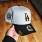 New Era Los Angeles Dodgers 40th aniversario plomo negro - 9 Forty A-FRAME