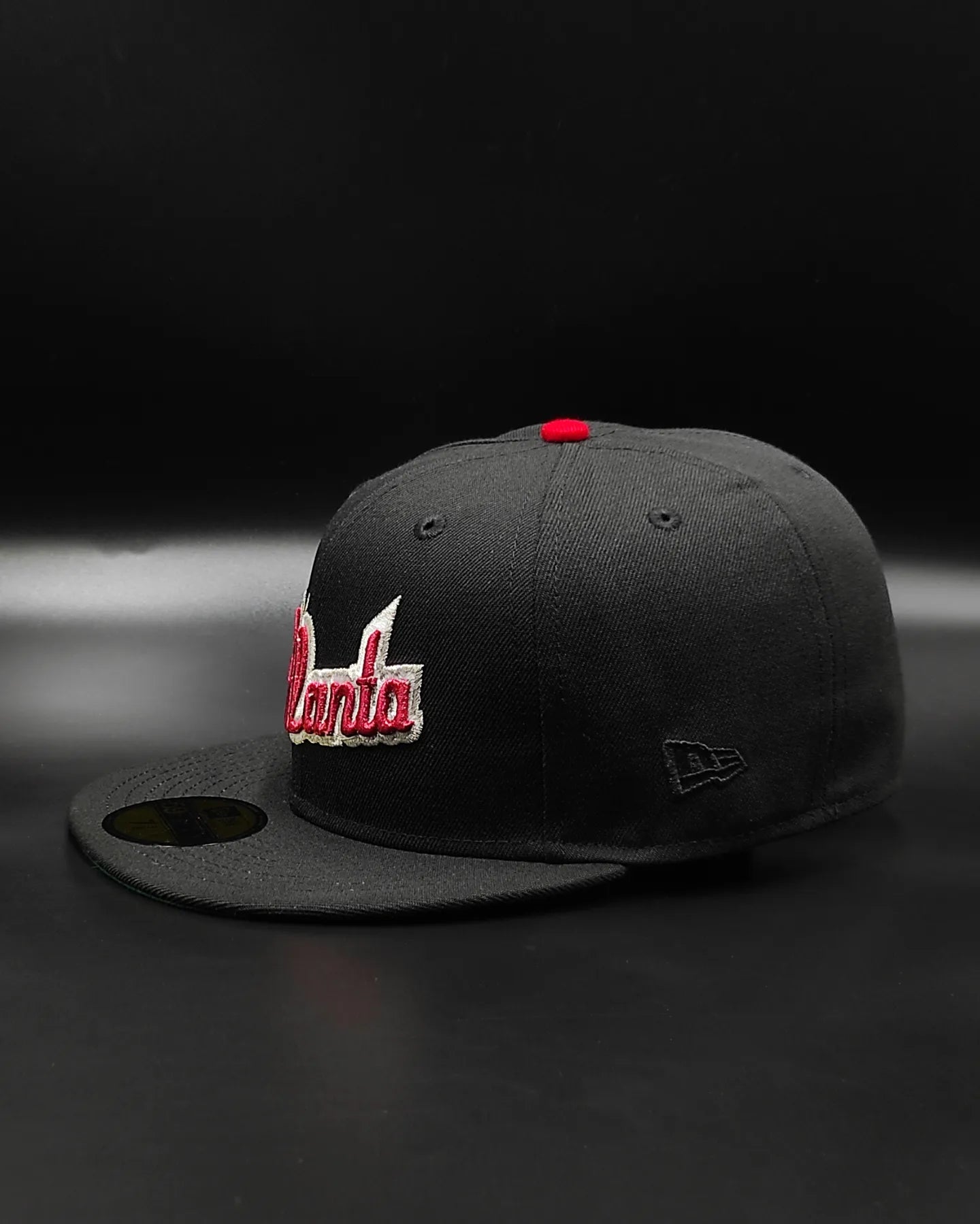 Vintage Atlanta Braves Hat Cap Mens 7 Fitted New Era Diamond