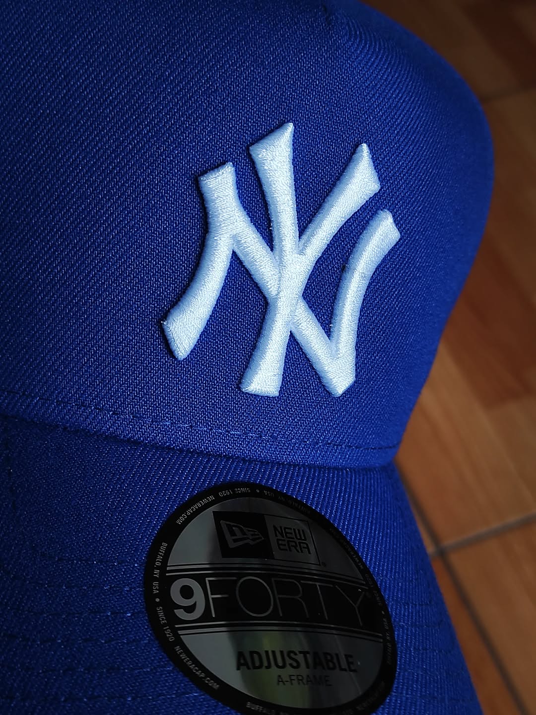 New Era New York Yankees Worlds series blues 9Forty A Frame Snapback