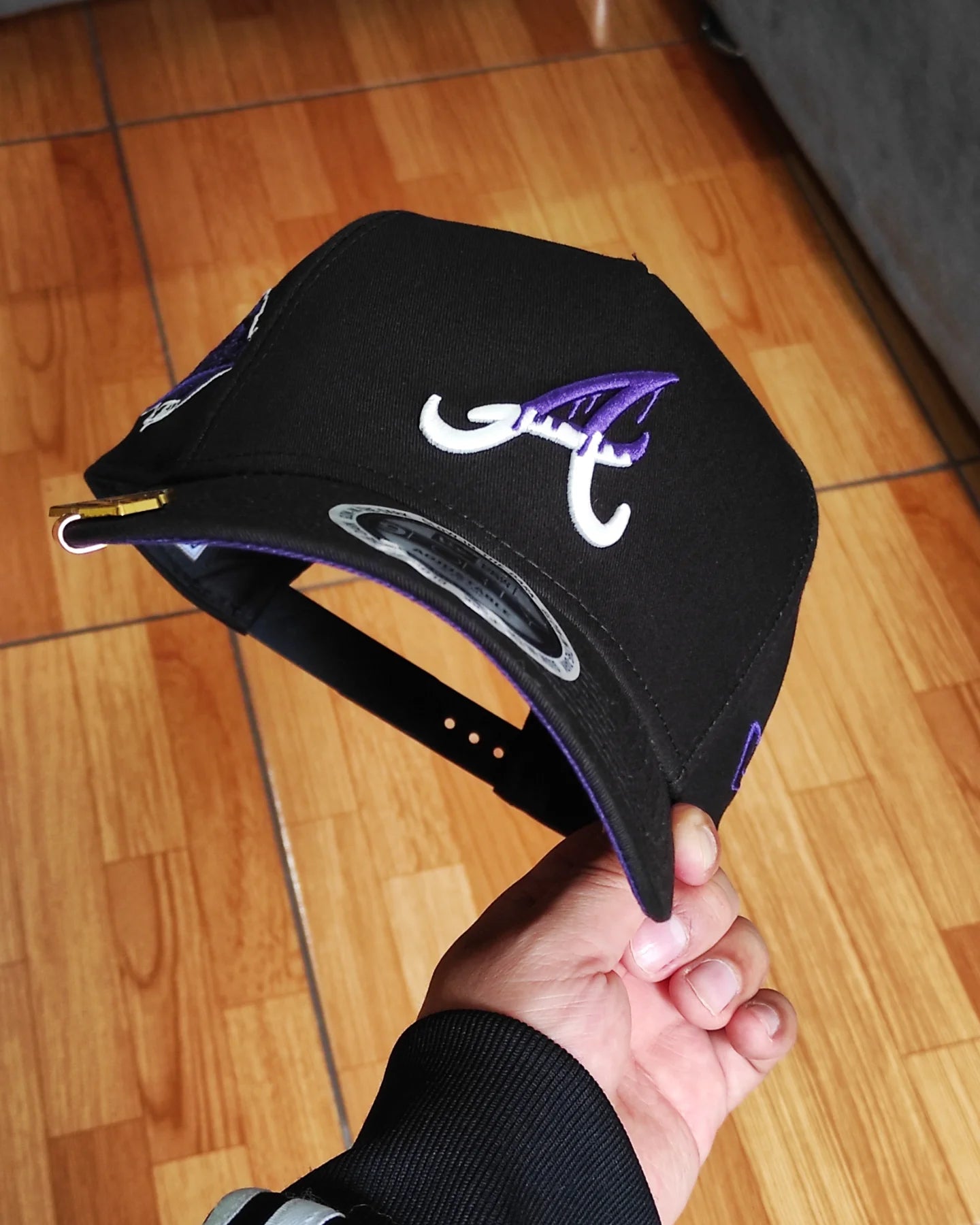 New Era Atlanta Braves 'Drip' 9FORTY A-Frame Snapback