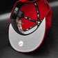Atlanta Braves Gray Bottom City Art Side Patch New Era 9Fifty Snapback - Red