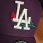 New Era Los Angeles Dodgers rose🌹9 FORTY A Frame snapback
