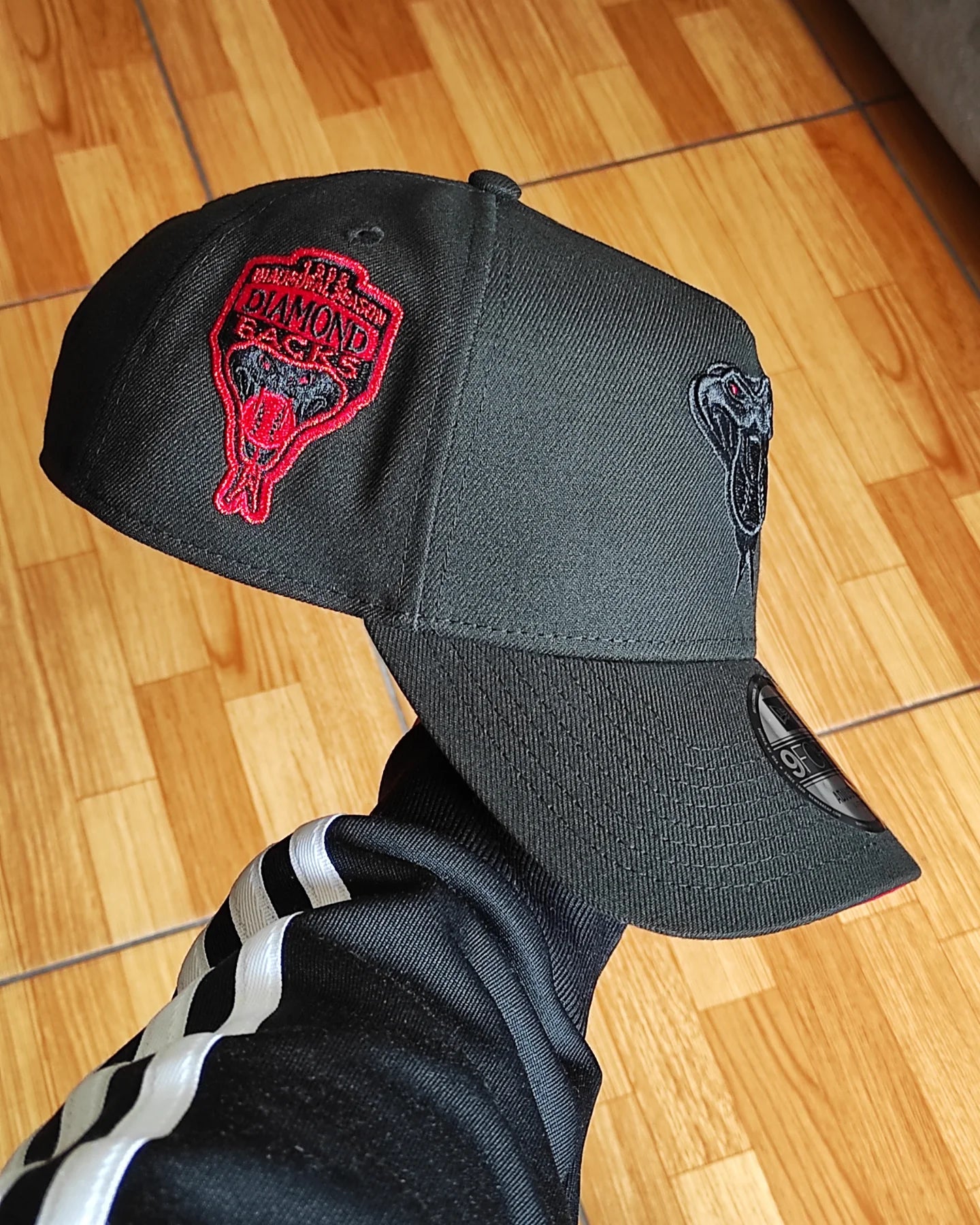 New Era Arizona Diamondbacks inaugural season black red 9forty A-FRAME