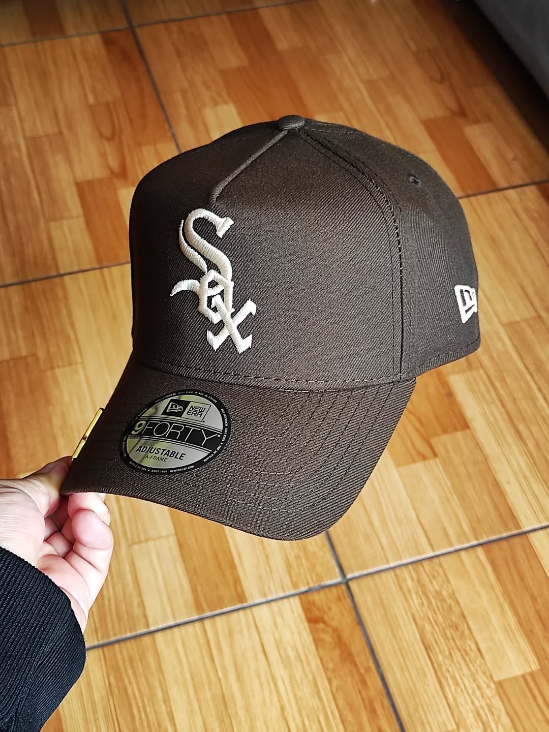 New Era Chicago White Sox Comiskey Park Walnut Copper Prime Edition 9Forty A Frame Snapback Hat