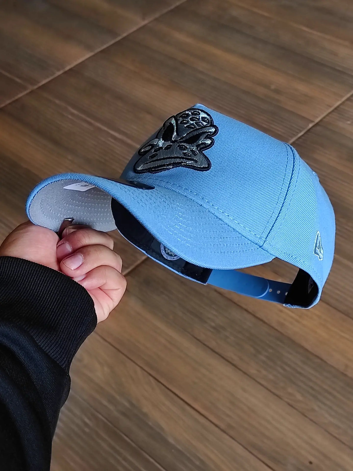 New Era Anaheim Ducks 10th Anniversary Sky Blue Prime Edition 9Forty A Frame Snapback Hat