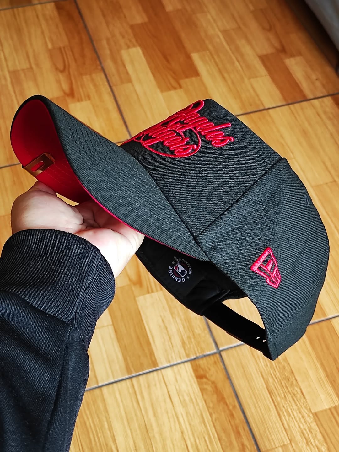 New Era Los Angeles Dodgers rose script 9Forty A Frame Snapback