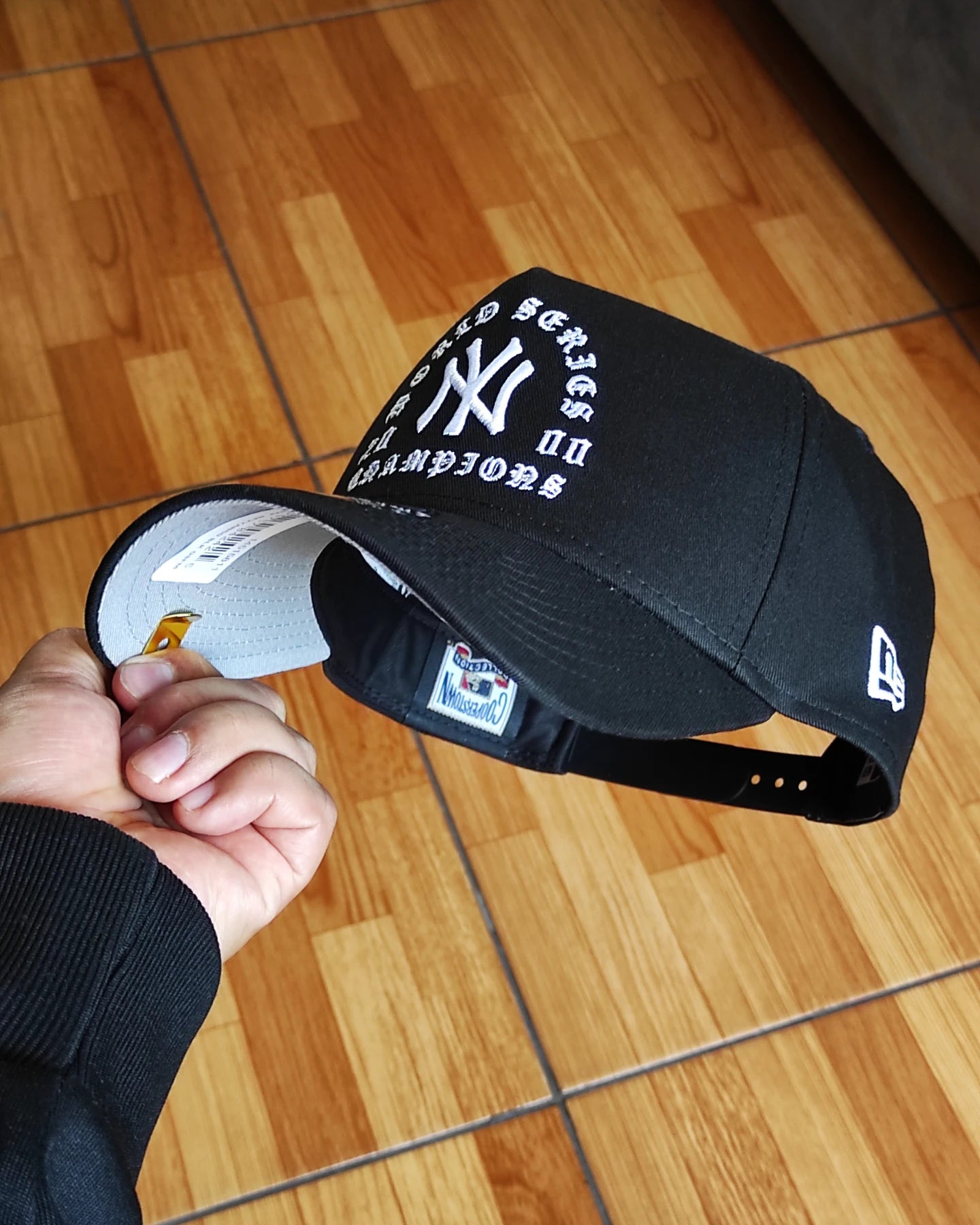 New Era New York Gótica black 9Forty A Frame snapback