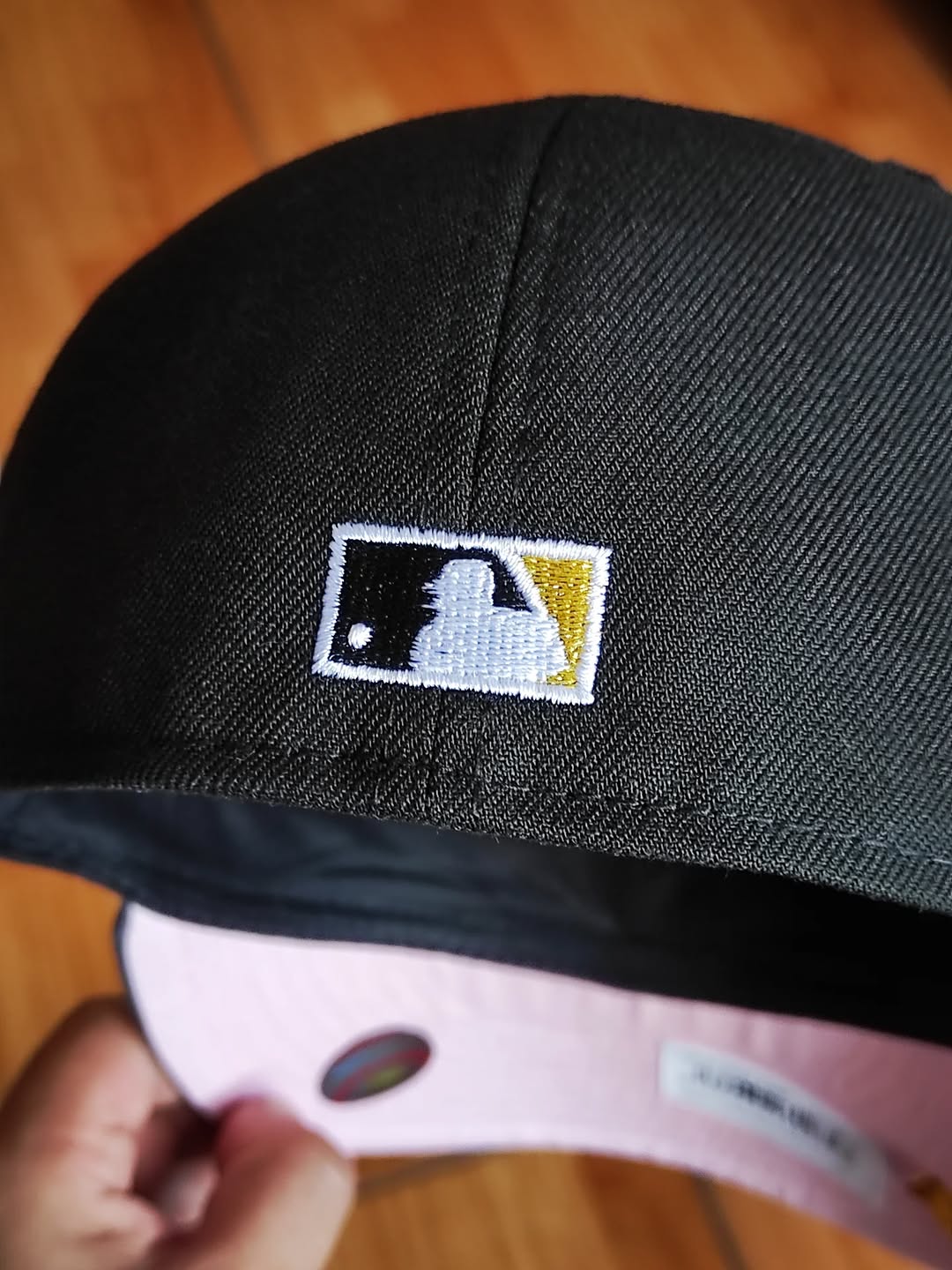 LOS ANGELES DODGERS MLB BLACK GRAPHITE TWO TONE PINK UV / NEW ERA 59FIFTY CAP