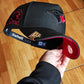 New Era Toronto BLUE Jays Black Red 9Forty A-Frame