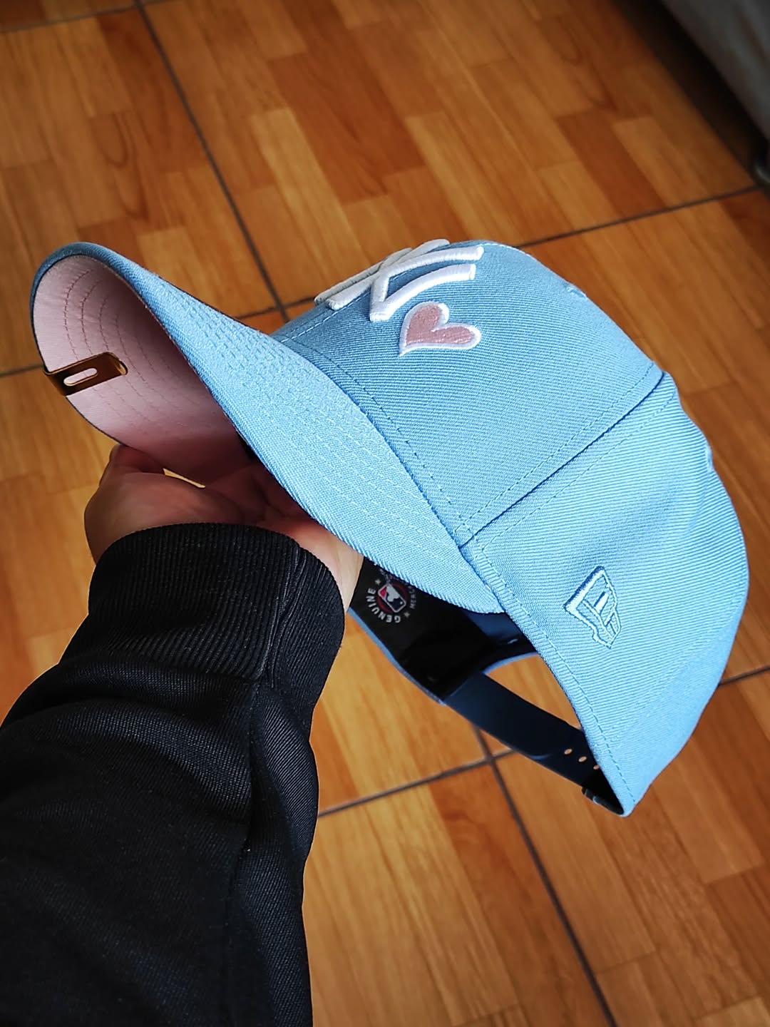New Era New York Yankees heart sky/pink 9fifty snapback