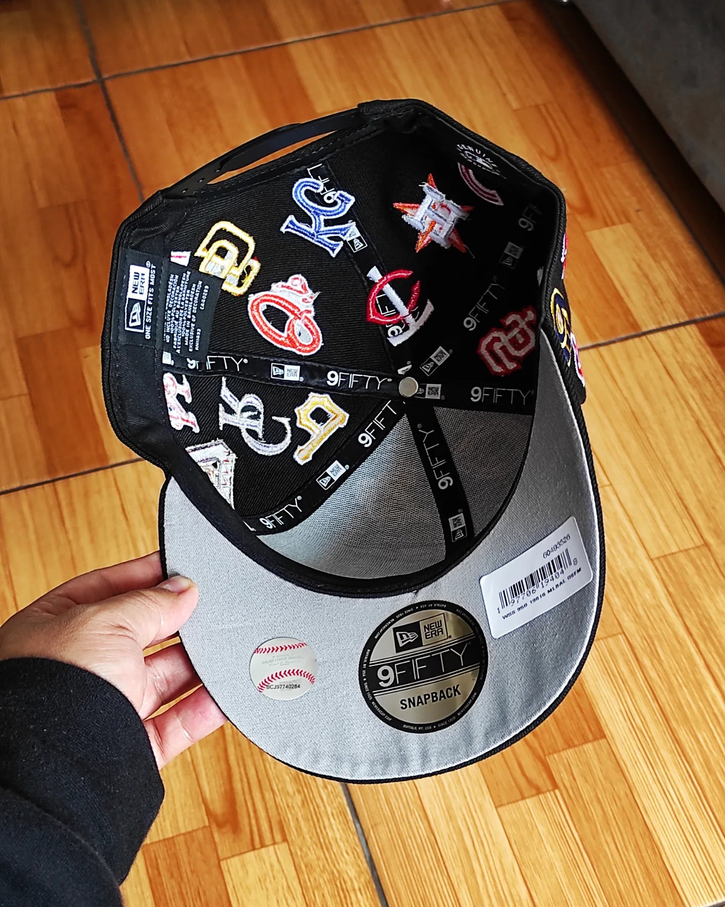New Era All Over MLB black edition 9 FIFTY Snapback