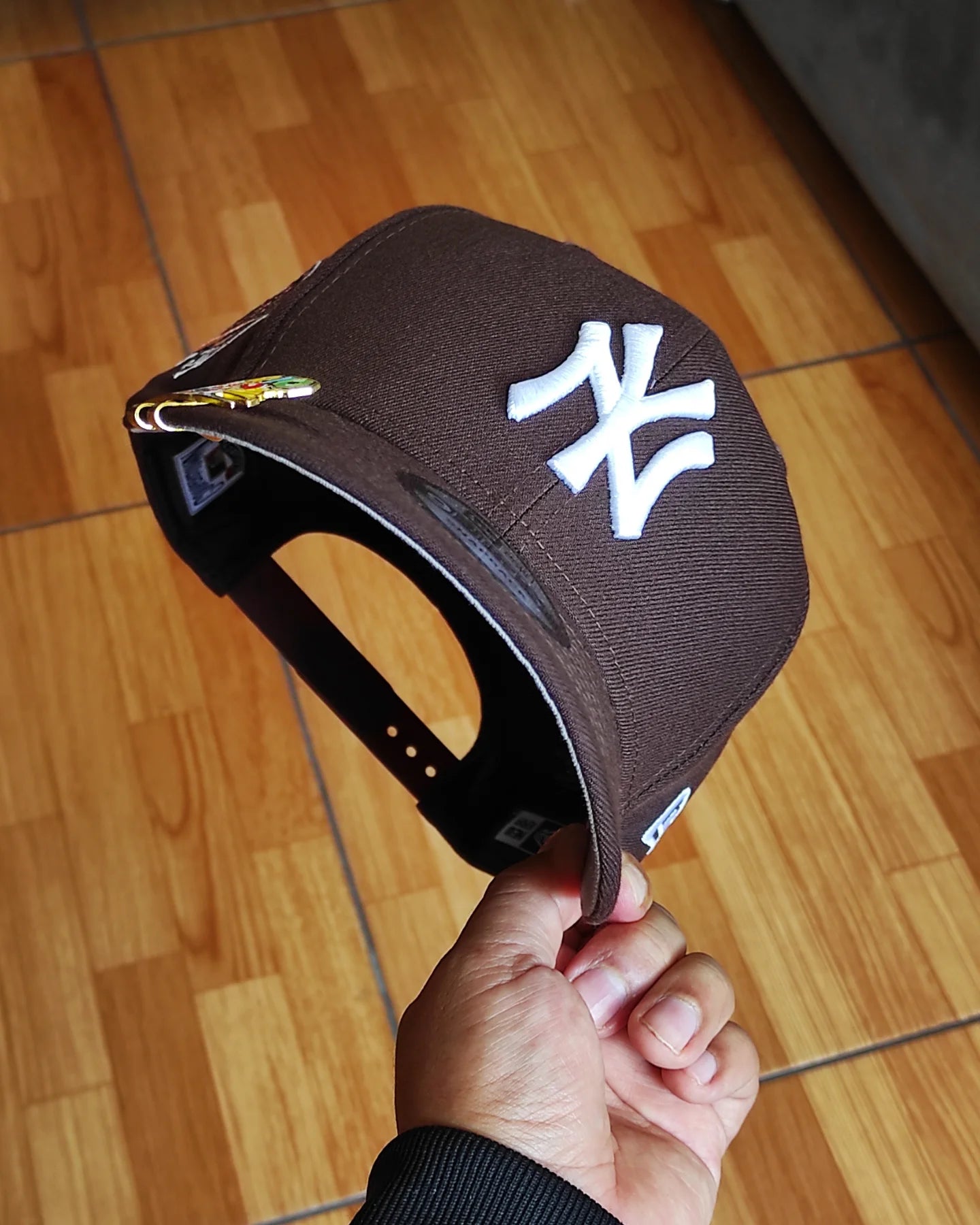 New Era New York Yankees world series Brown 9 FIFTY SNAPBACK