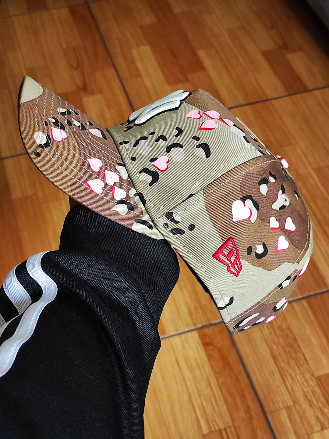 New Era New York Yankees Camo Heart 9FORTY A-Frame Snapback