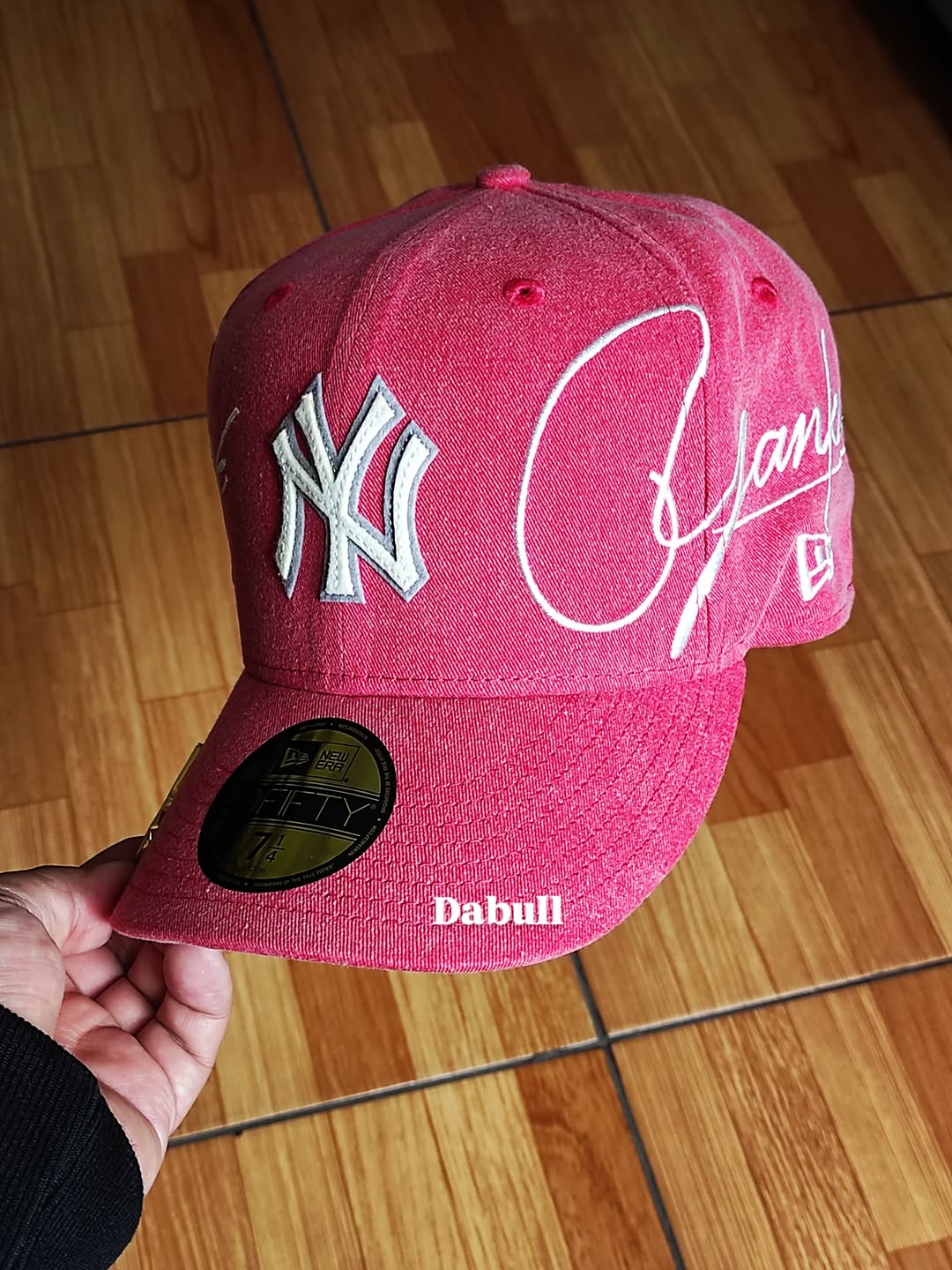 New Era New York Yankees mlb script coral 59fifty